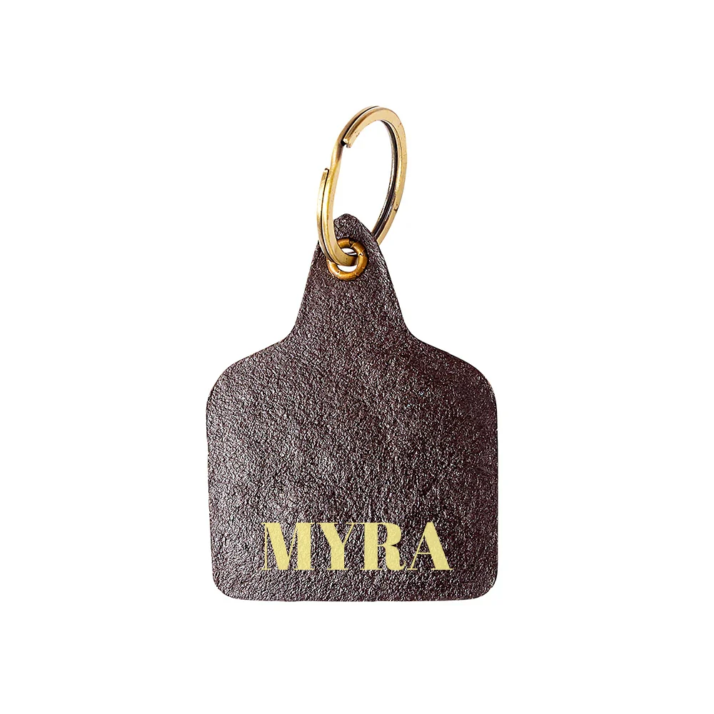 Bella Sophia Hand-tooled Key Fob