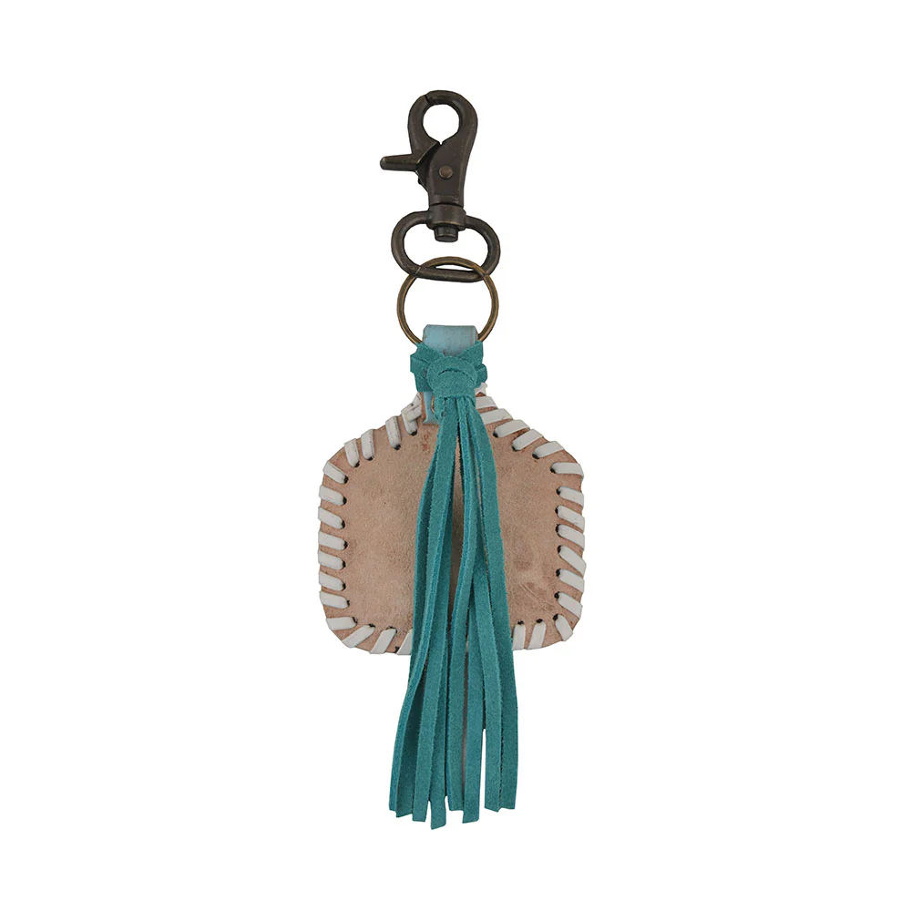 1249-blue-lotus-leather-keychain-1.webp