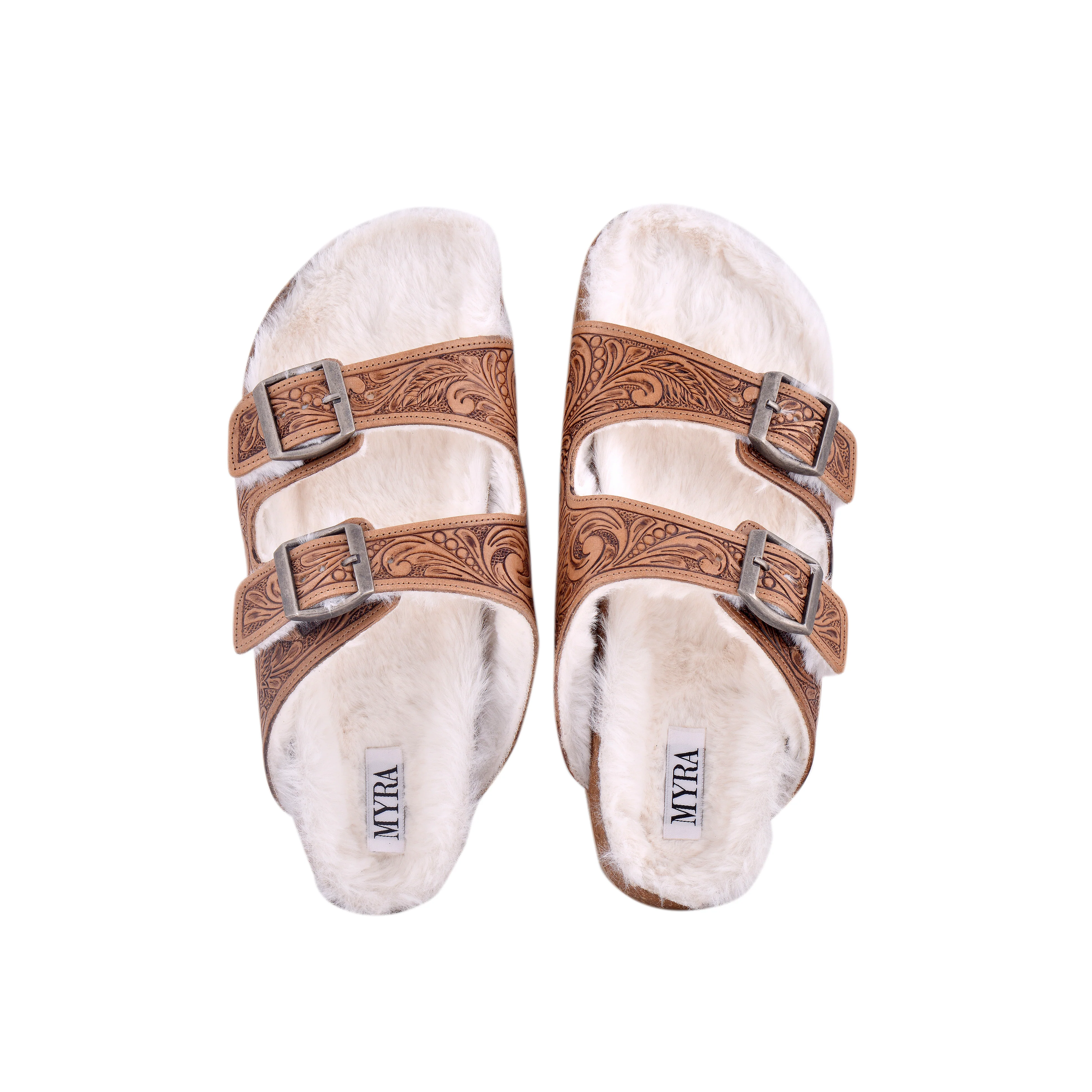 13410-trail-winder-hand-tooled-fur-comfort-leather-sandals-1.webp