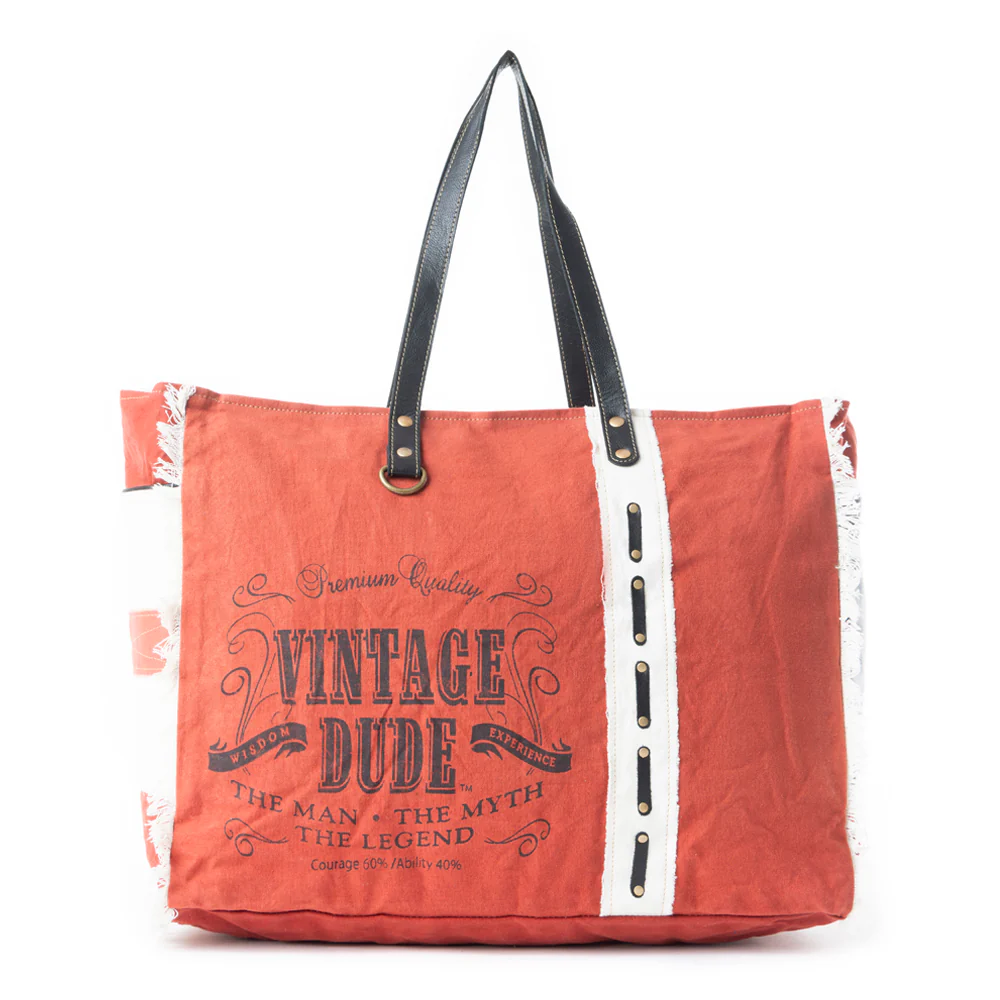 Western Vintage Weekender Bag