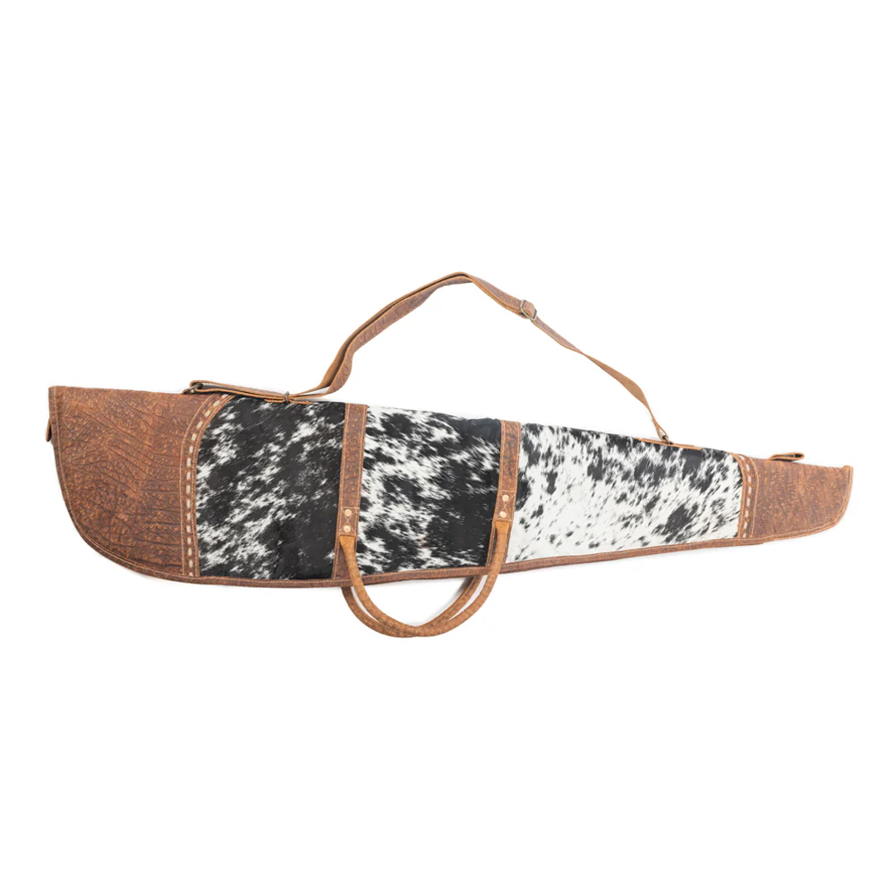 Wildhorn Hunterâs Leather Rifle Case in Smoky Hide