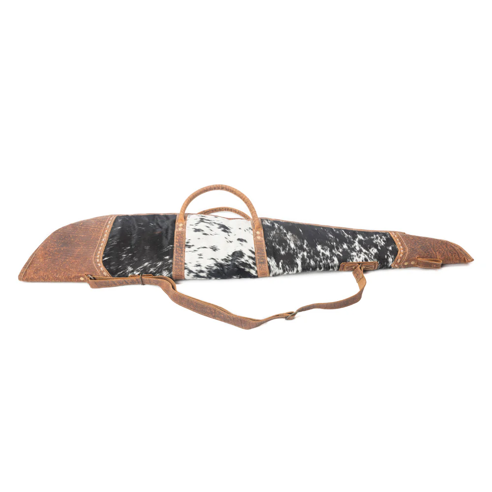 Wildhorn Hunterâs Leather Rifle Case in Smoky Hide