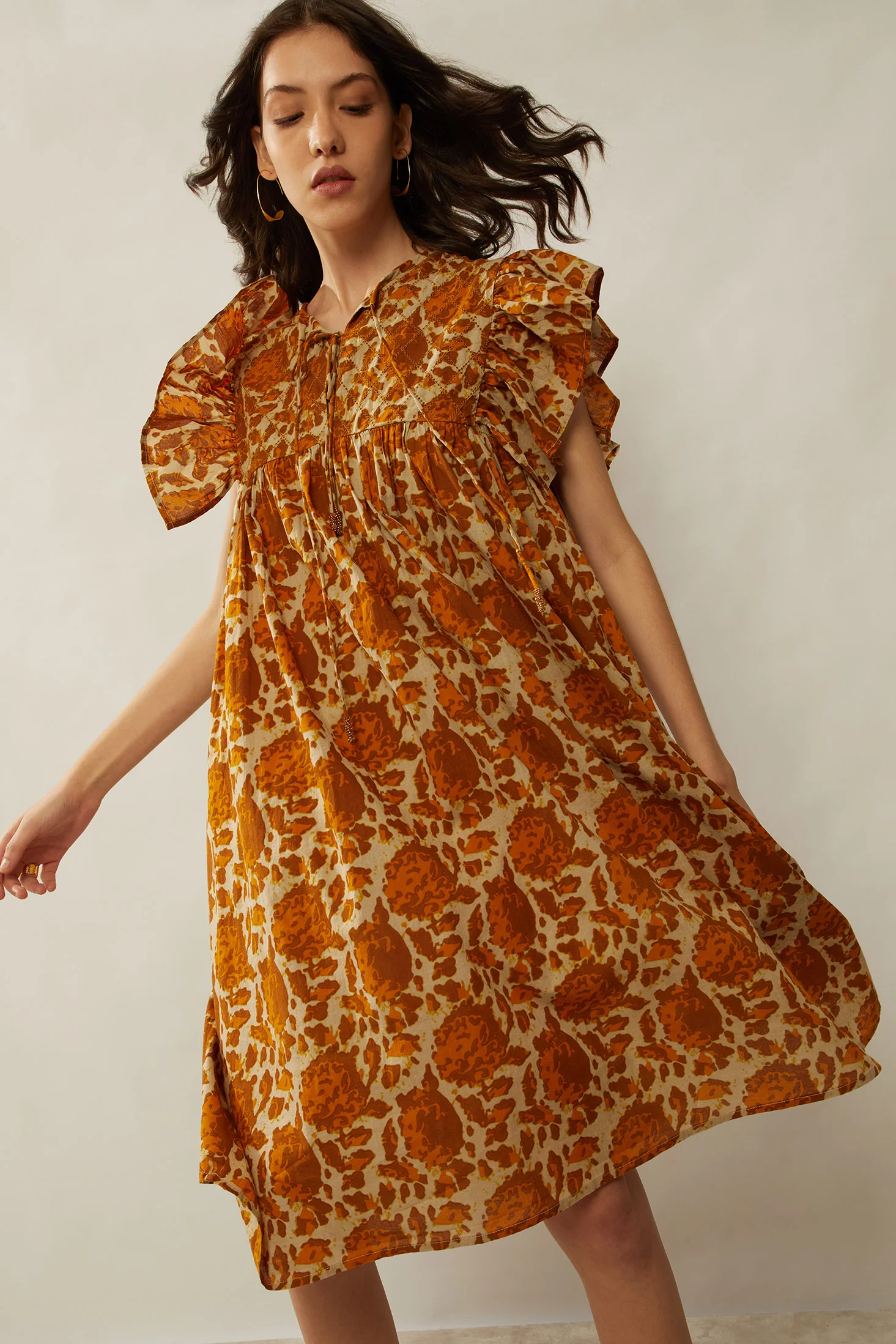 1495-bohera-beverly-frilled-sleeve-free-form-dress-1.webp