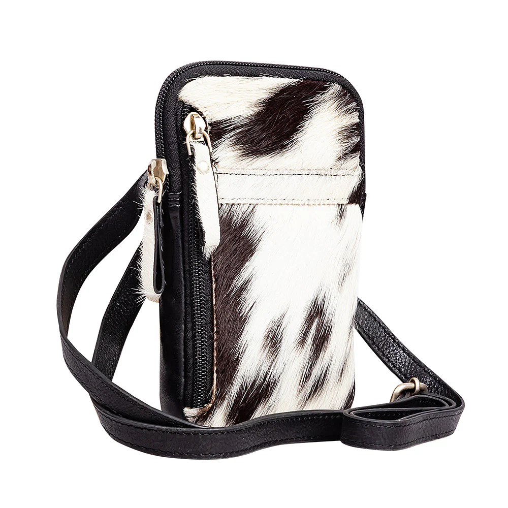 Carlisle Bluff Leather & Hairon Bag