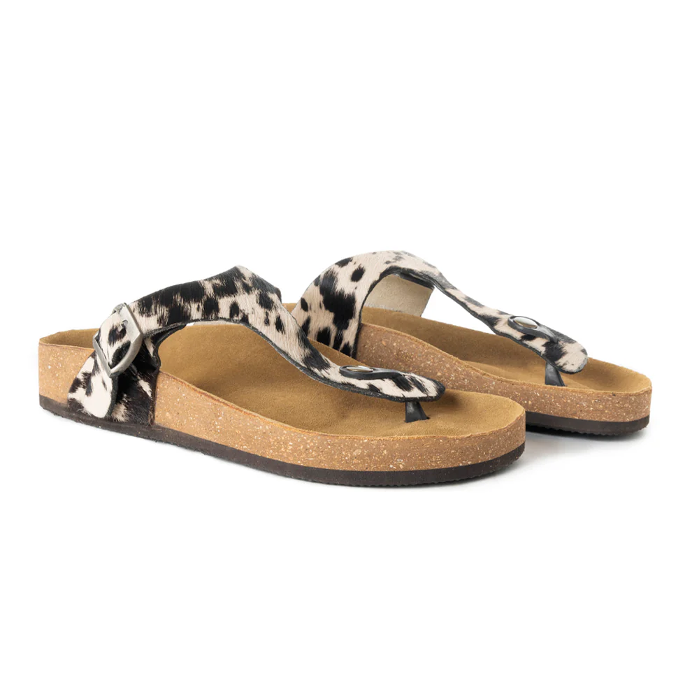 Chino Western Hand-Tooled Sandals