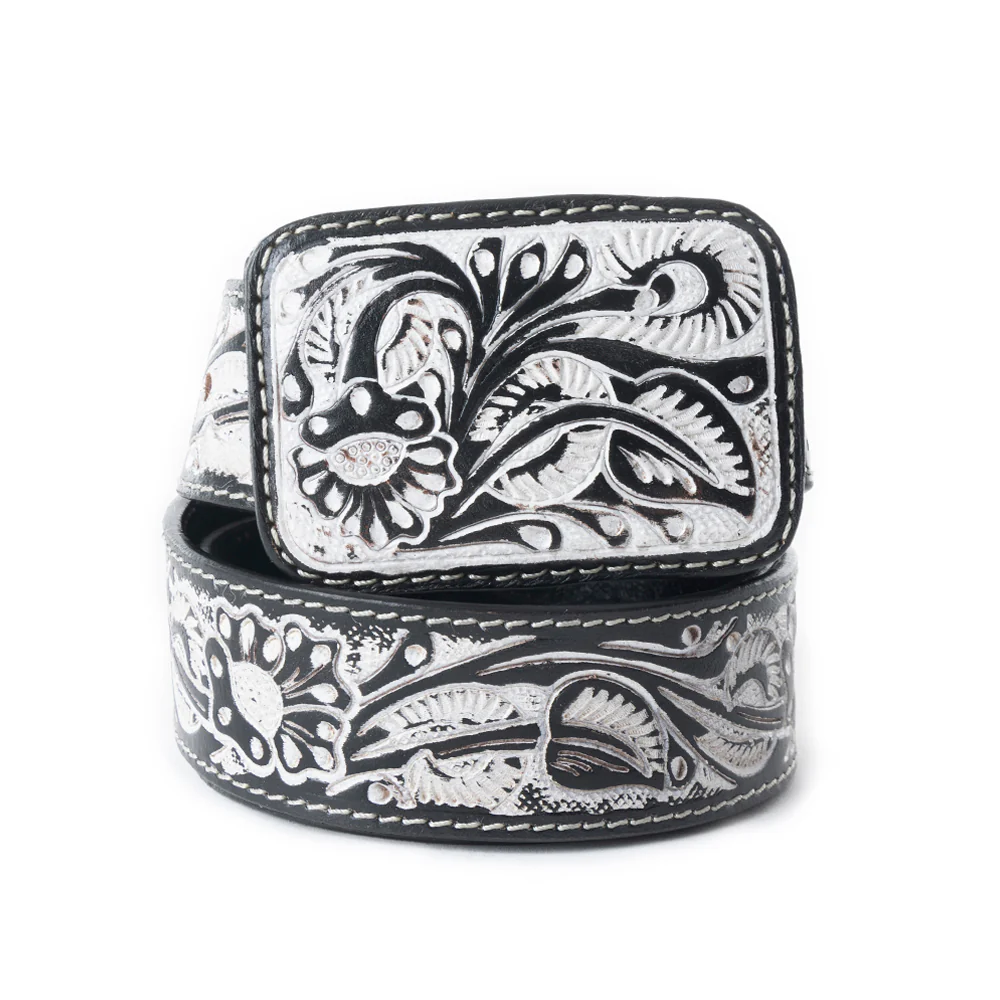 Desert Silver Moon Men's Belt In Black 1 3946-desert-silver-moon-men-s-belt-in-black-1.webp