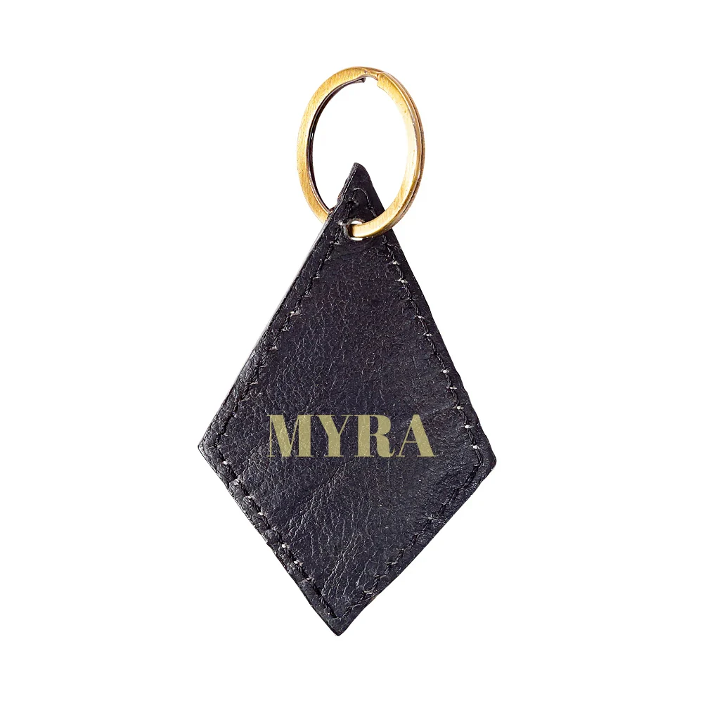 Diamond Trail Hand-tooled Key Fob