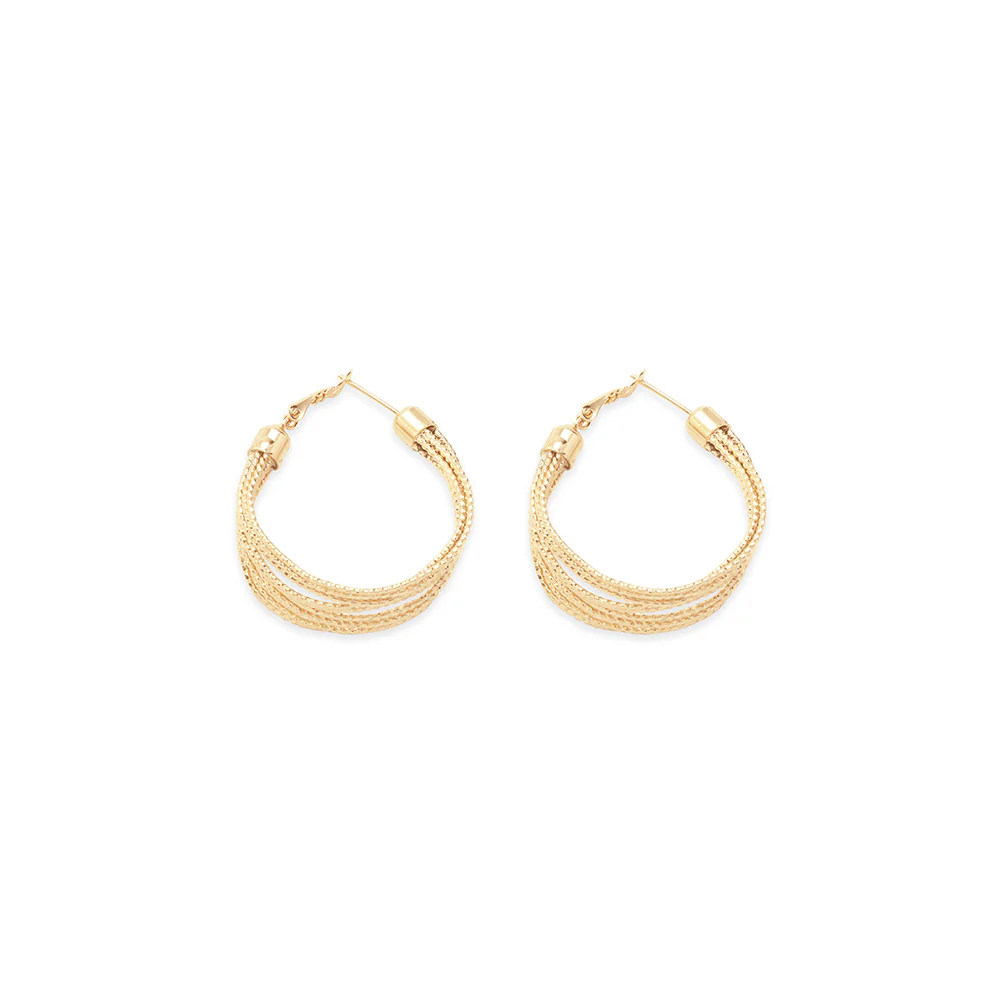 Dune Radiance Hoop Earrings