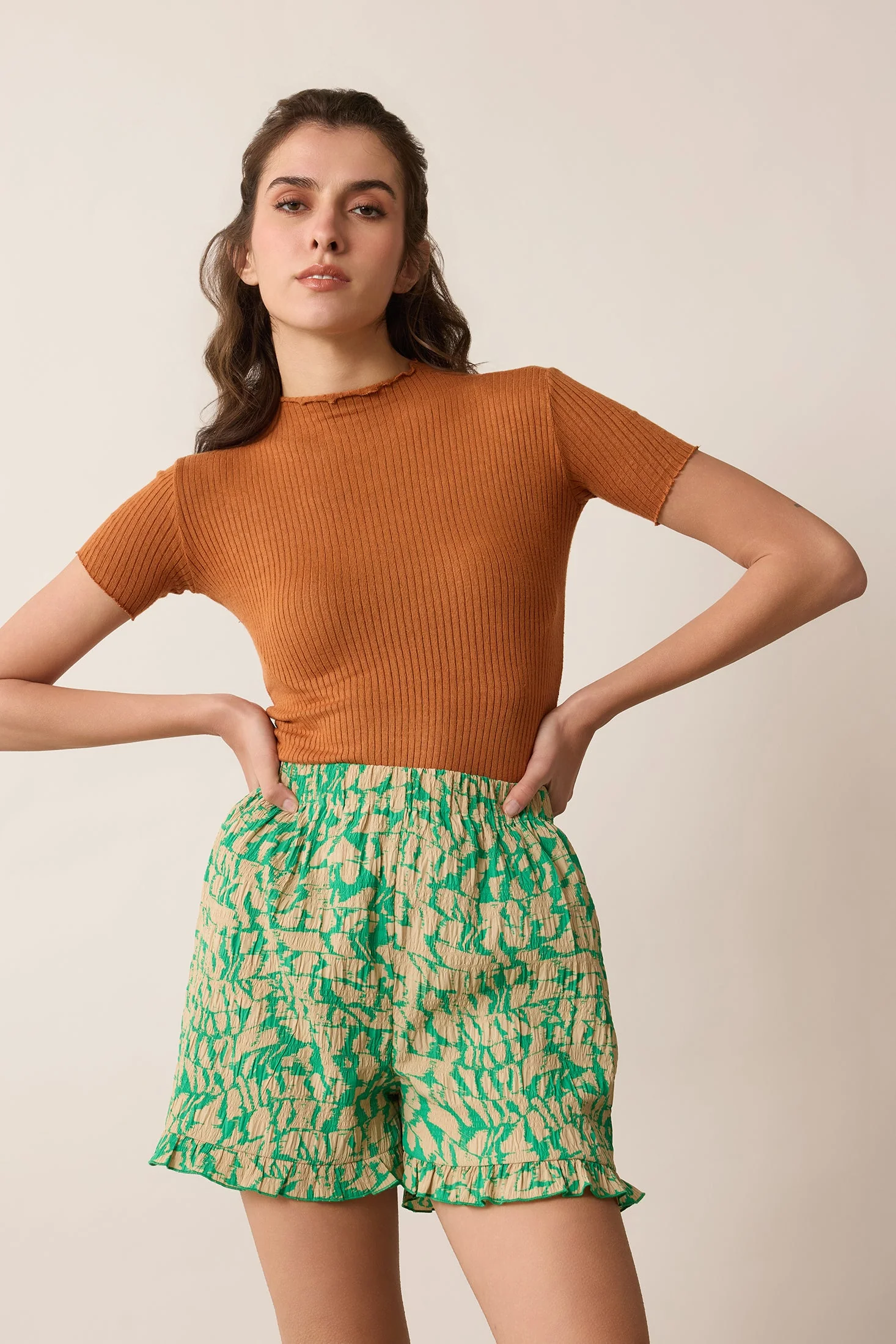 Amelia Short In Green