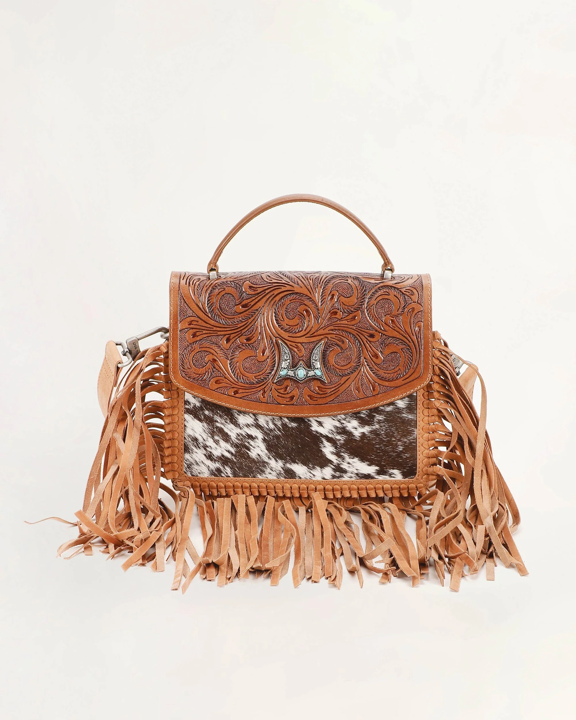 Loyal West Classic Flap Medium Tassle Bag