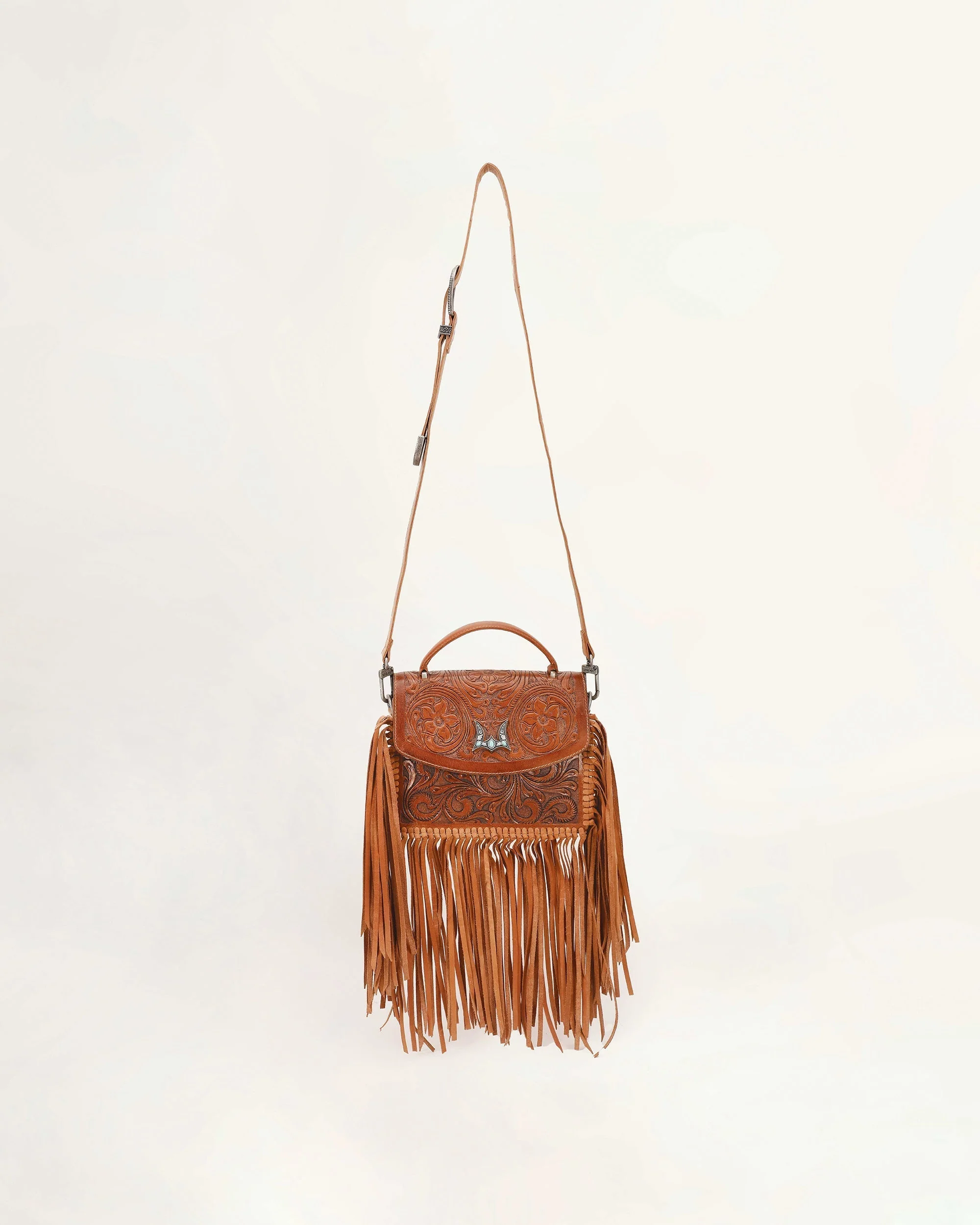 Loyal West Classic Flap Medium Tassle Bag
