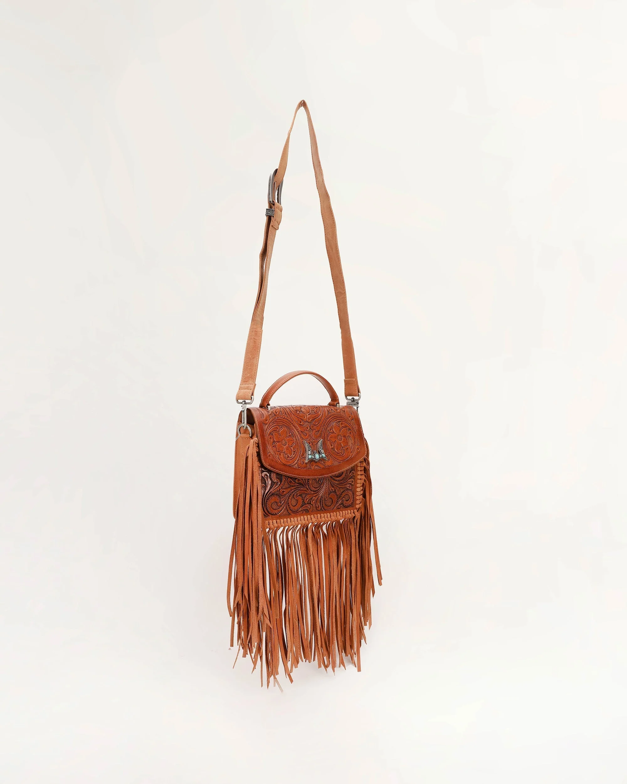 Loyal West Classic Flap Medium Tassle Bag