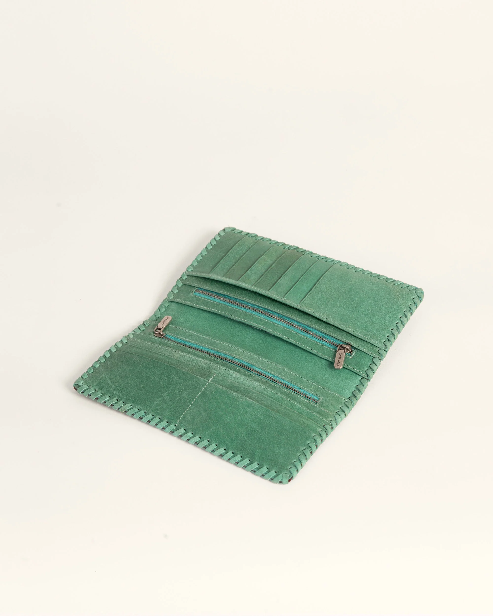 7575-loyal-west-desert-lotus-wallet-turquoise-handtooled-leather-calfskin-1.webp