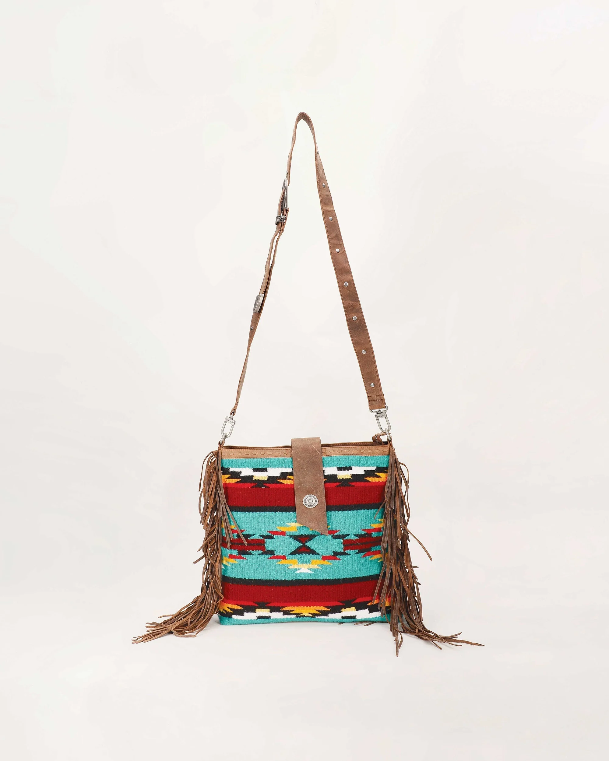 Loyal West Long Chap Cowhide Tassle Bag