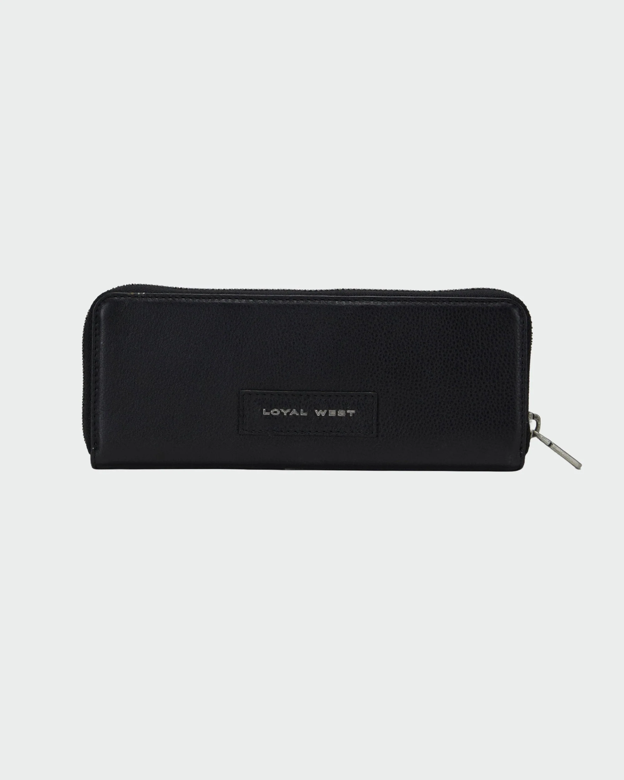 Loyal West RANCH ROAD JEWELERY CASE IN CALF LEATHER - BLACK