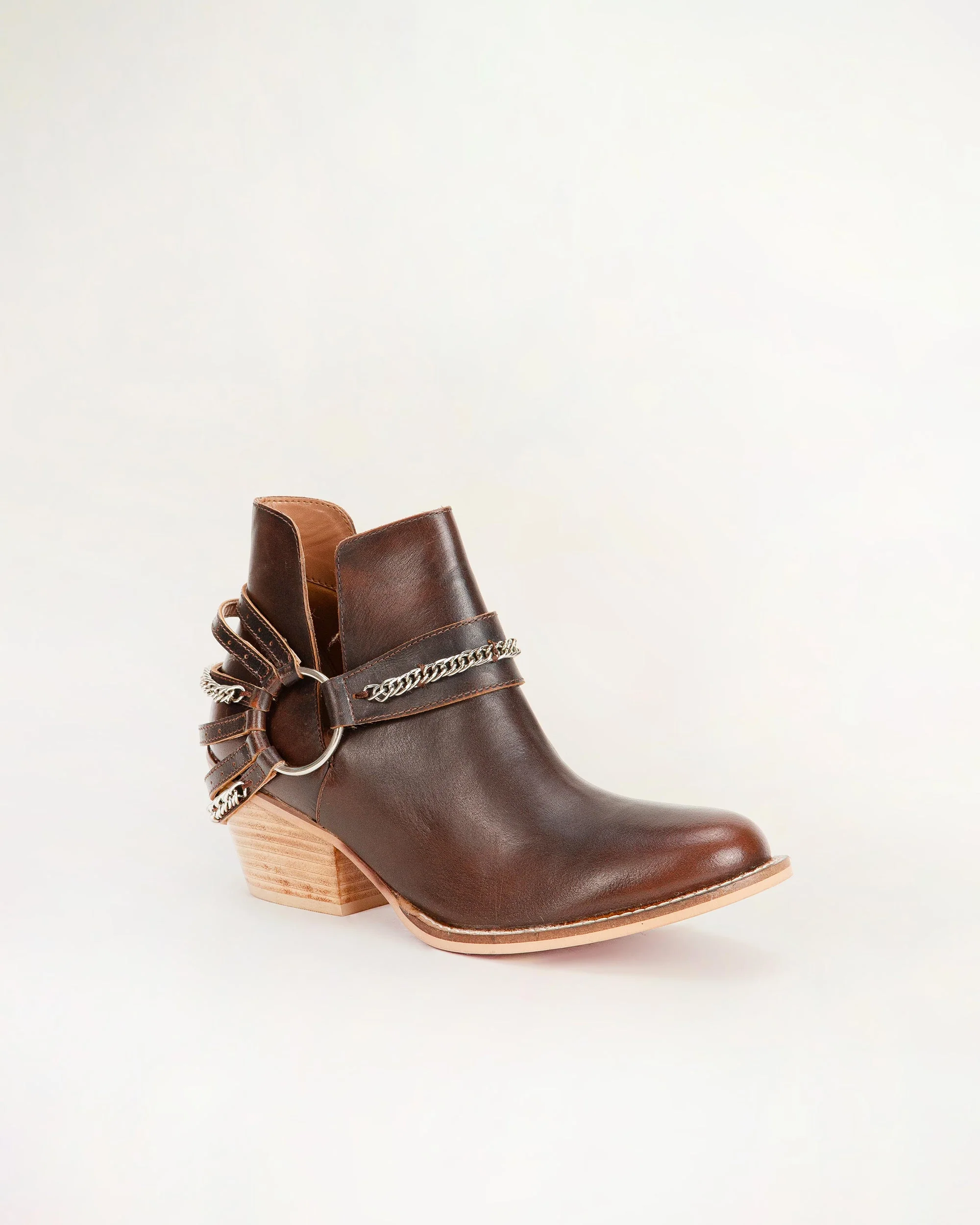 Loyal West Raven Vanyon Booties In Calfskin