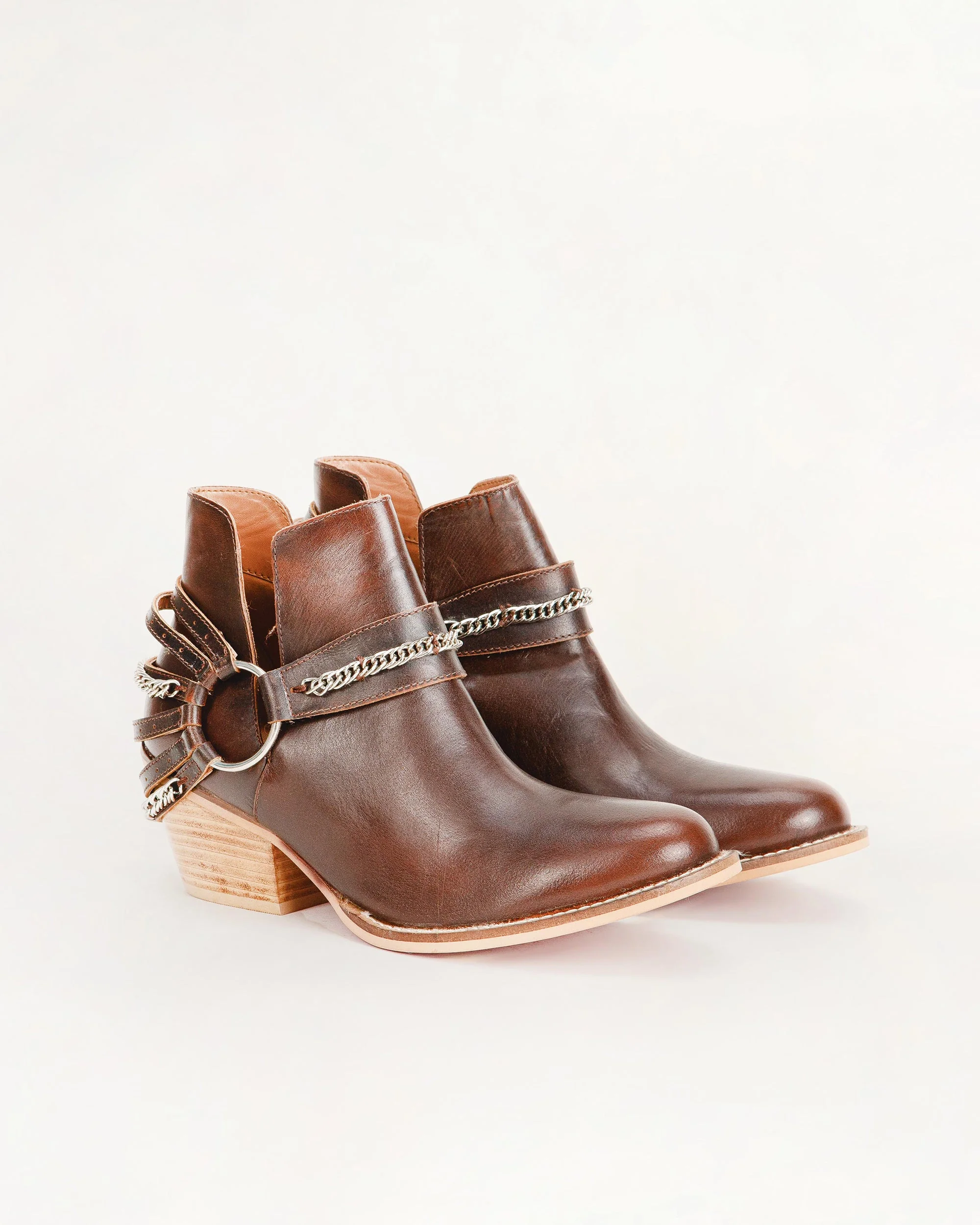 Loyal West Raven Vanyon Booties In Calfskin