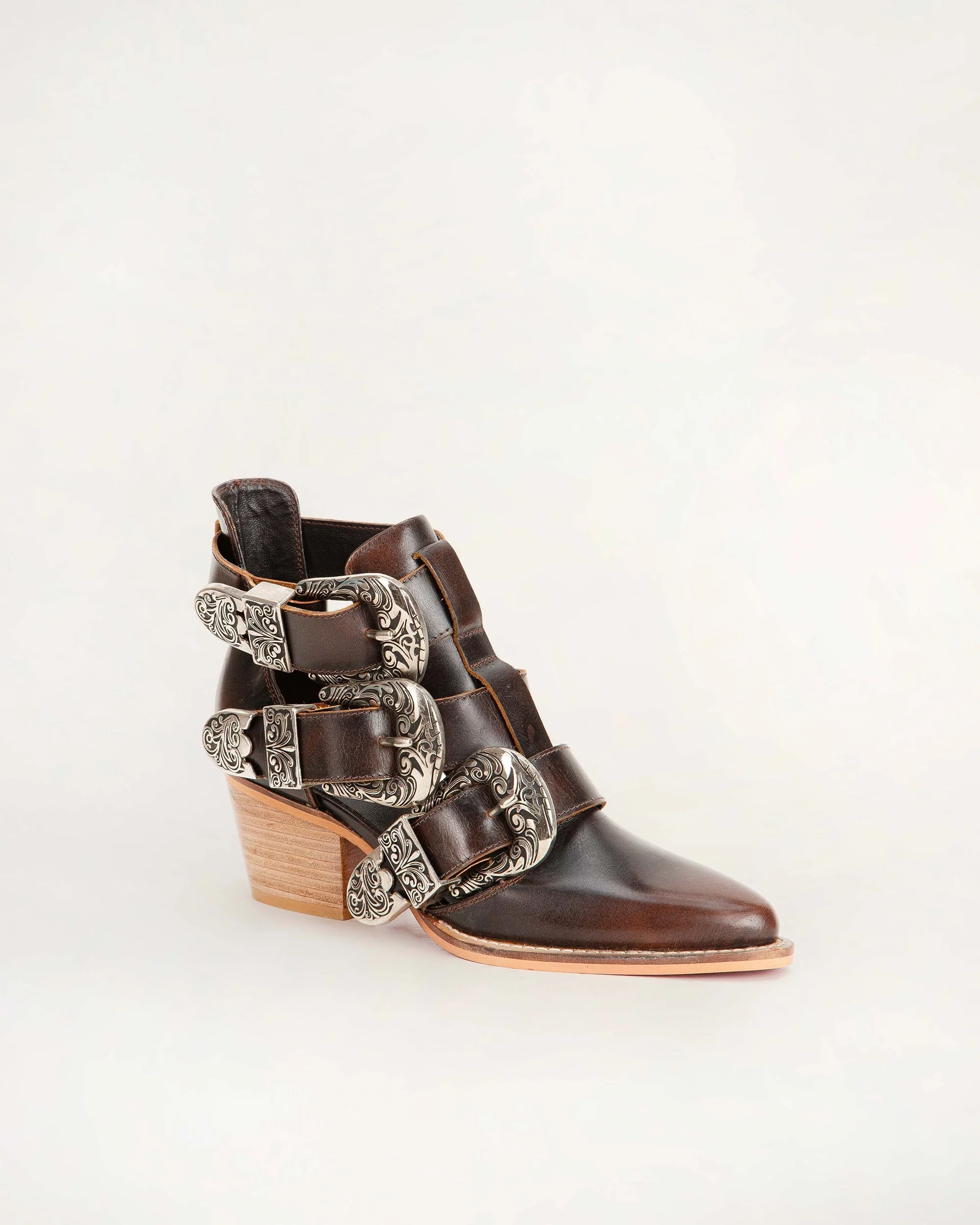 Loyal West Rodeo Ankle Bootie In Calfskin - New UI