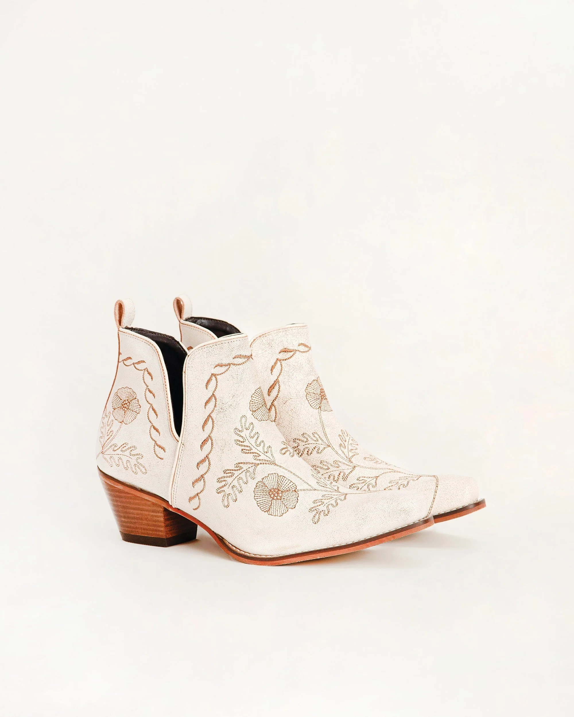 Loyal West South West Booties White Calfskin