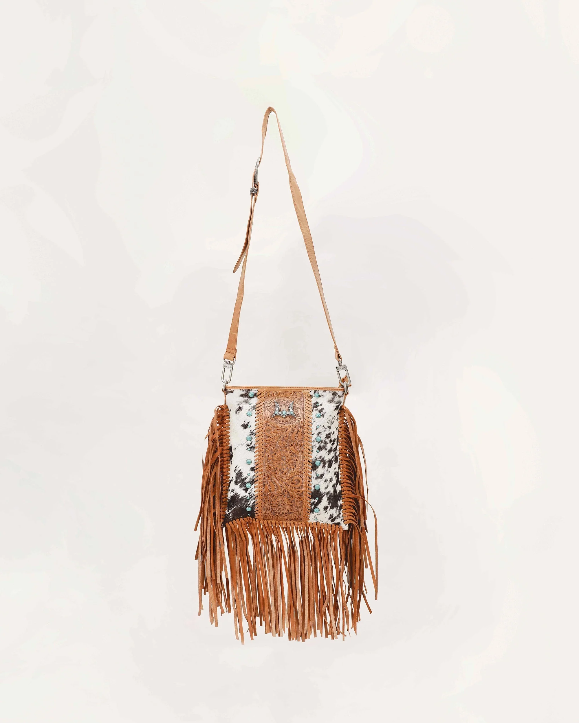 Loyal West Tucson Cowhide Tassle Bag