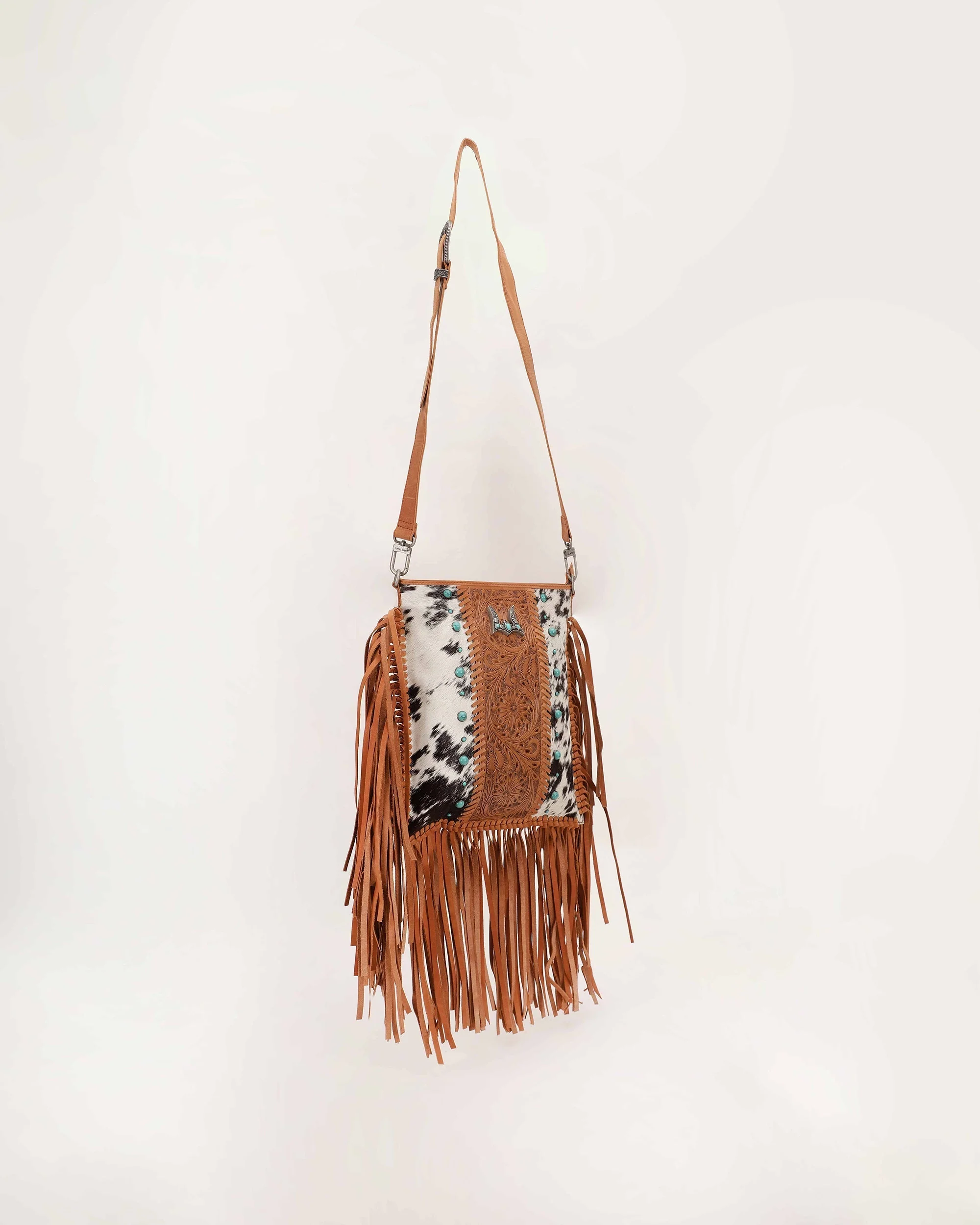 Loyal West Tucson Cowhide Tassle Bag