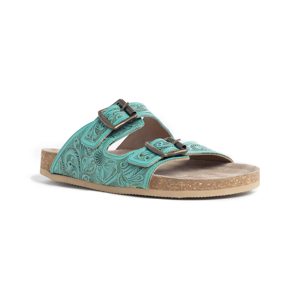 Aurora Mia Hand-tooled Sandals