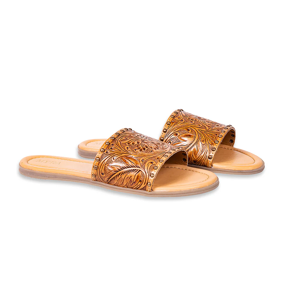 8996-myra-ellie-leather-flat-sandals-for-women-ranch-ready-handtooled-flats-with-a-stylish-textured-look-1.webp