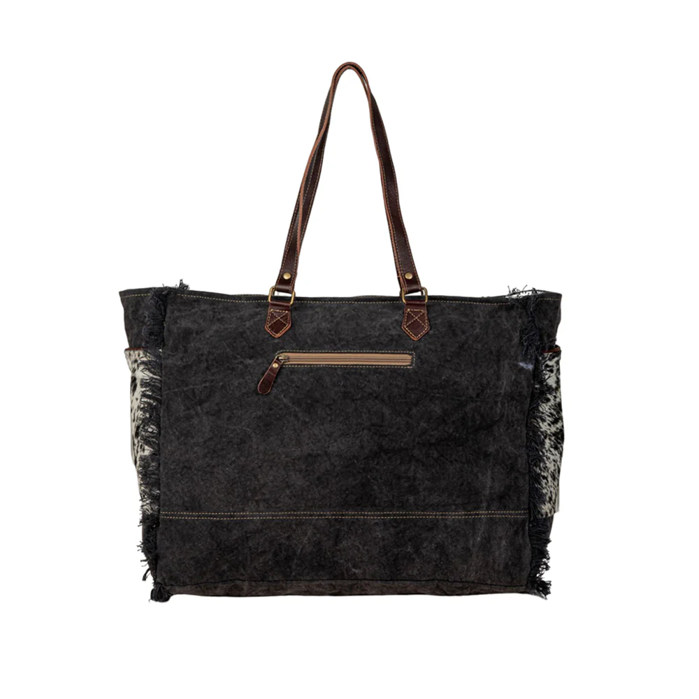 9201-myra-rosalinda-cross-stitched-hairon-leather-weekender-bag-spacious-travel-tote-with-stitch-trim-and-durable-shoulder-straps-1.webp