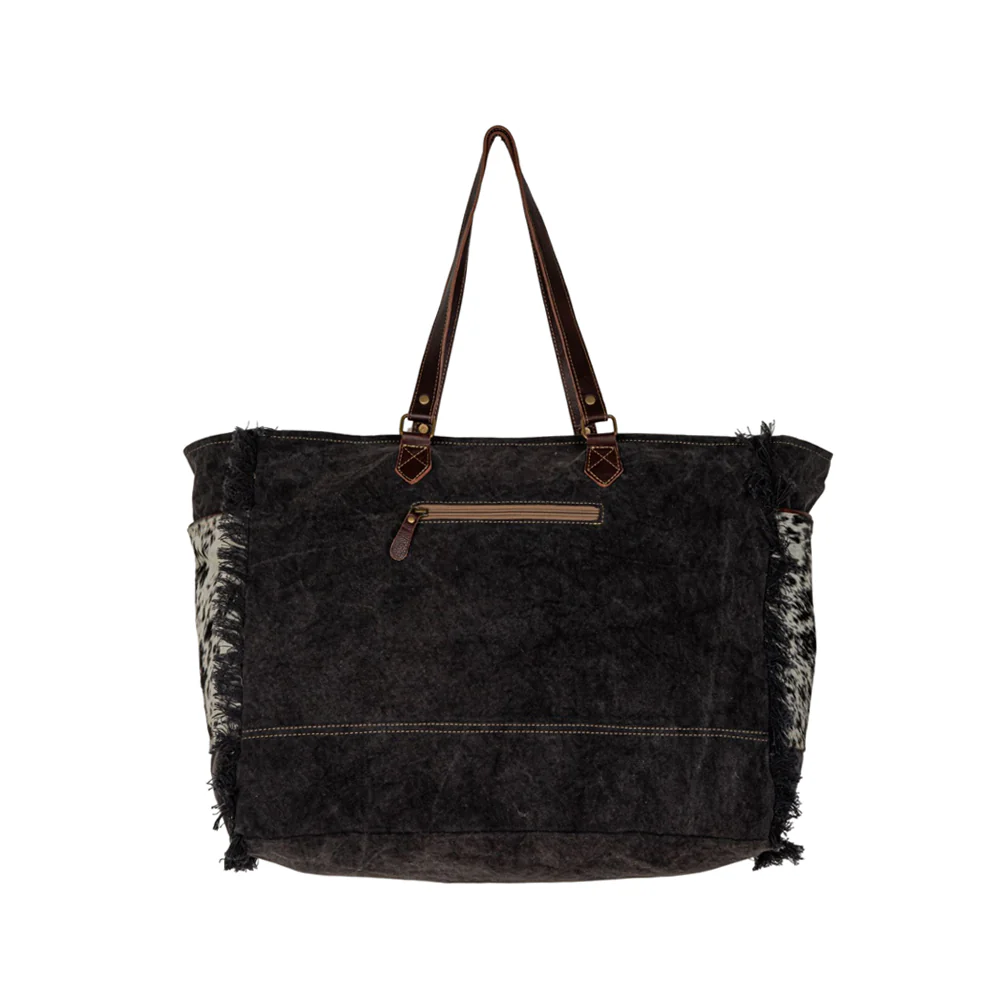 9201-myra-rosalinda-cross-stitched-hairon-leather-weekender-bag-spacious-travel-tote-with-stitch-trim-and-durable-shoulder-straps-1.webp